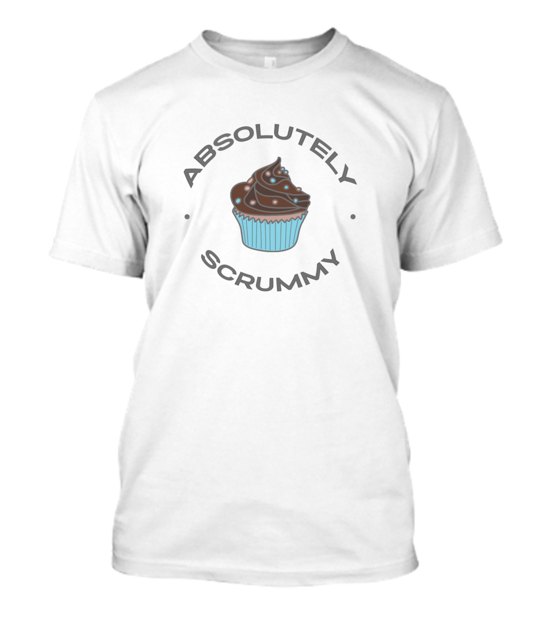 Absolutely Scrummy Great British Bake Off Cupcake T-Shirt