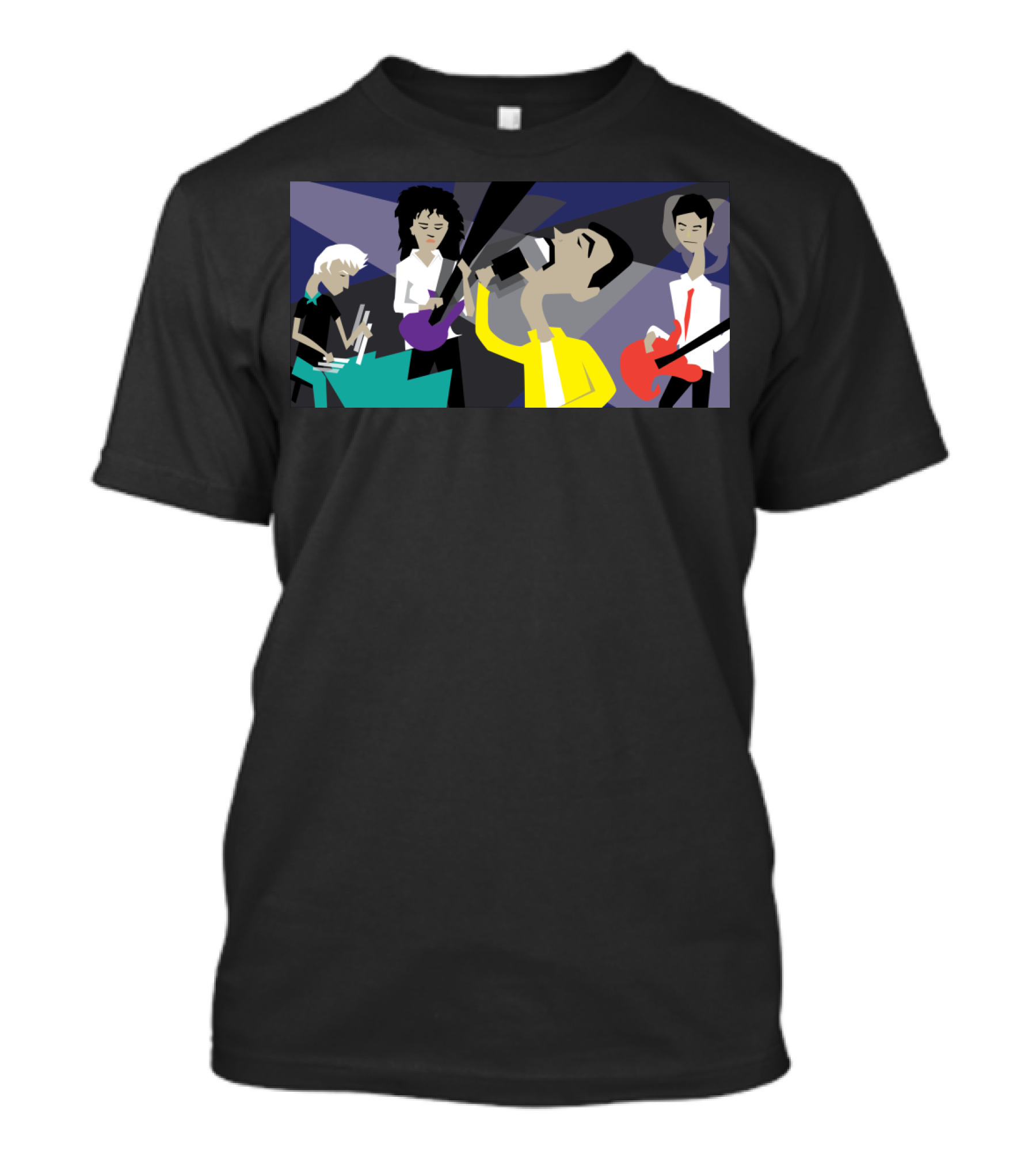Queen A Night At The Opera Iconic Band Performance T-Shirt