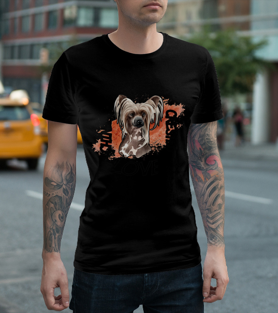 There's No Love Like Chinese Crested Love T-Shirt