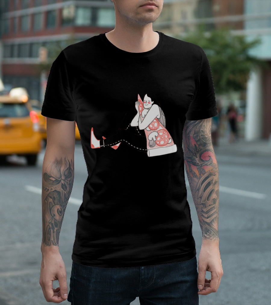 Pizza Doesn't Ask Stupid Questions Pizza Understands Hugging Slice T-Shirt