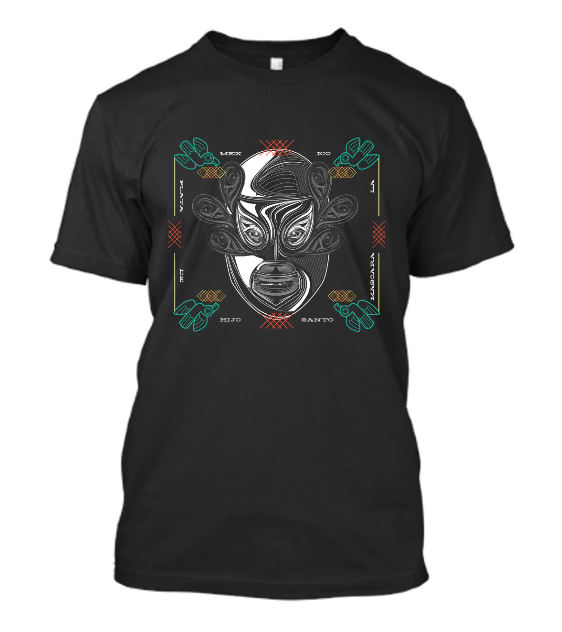 MEXICO PLATA DE LA MASCARA HIJO SANTO T-Shirt
