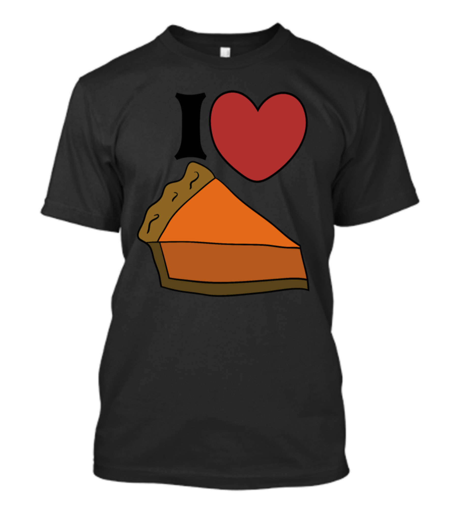 I Heart Pumpkin Pie Slice T-Shirt