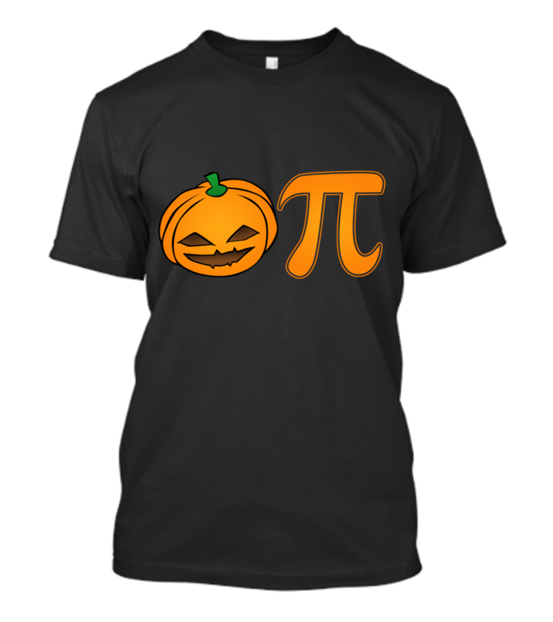 Pumpkin Pi Jack O' Lantern Halloween Funny Math Humor T-Shirt