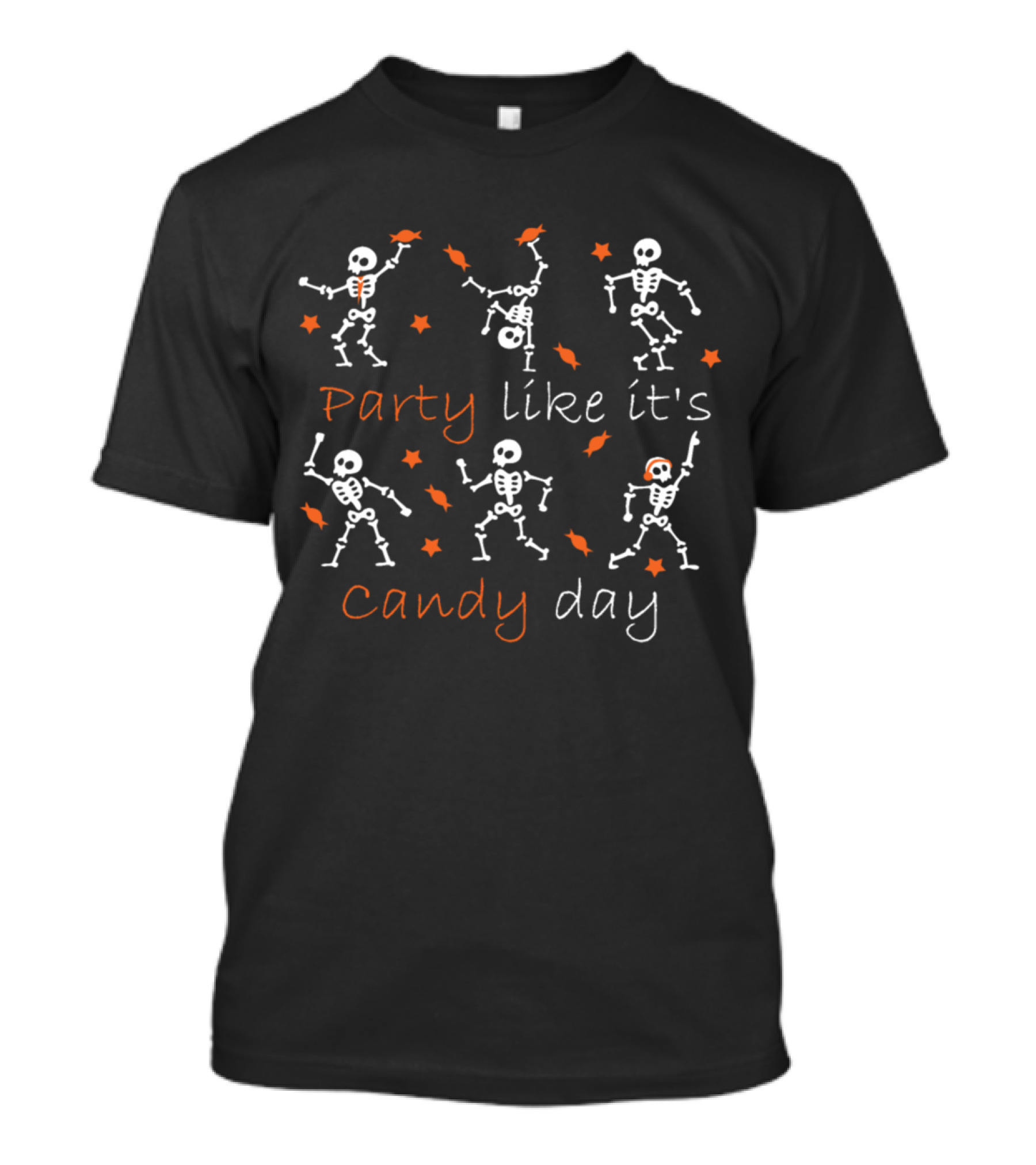 Party Like It's Candy Day Skeletons T-Shirt