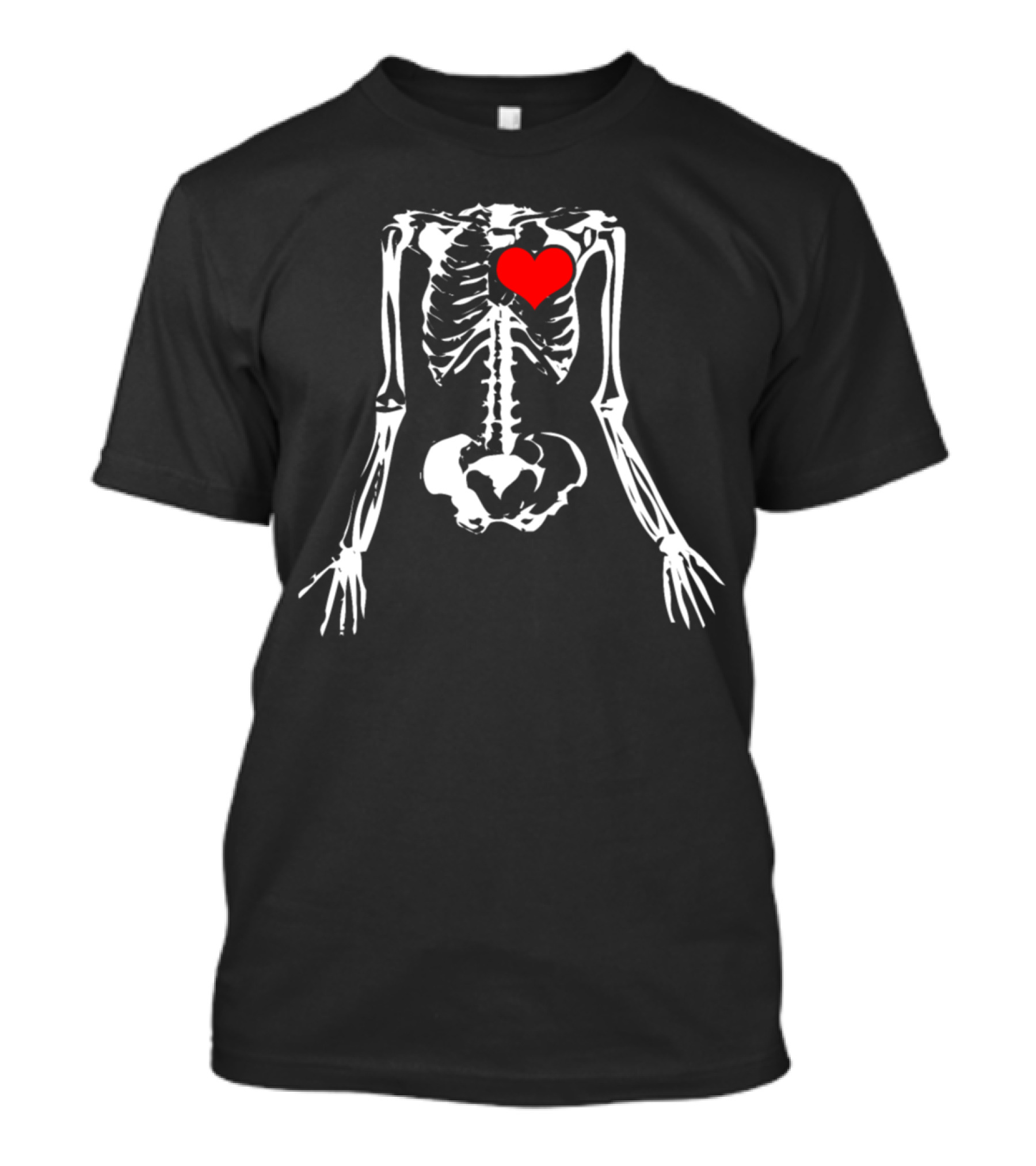 Skeleton Heart Love Valentine's Day Romantic Iconic T-Shirt