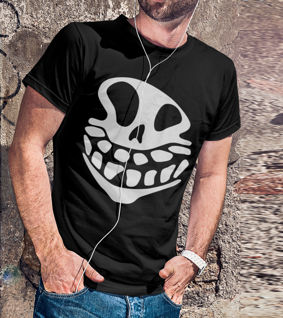 Insane Clown Skull The Skeletons Rising Grinning Face #18 T-Shirt
