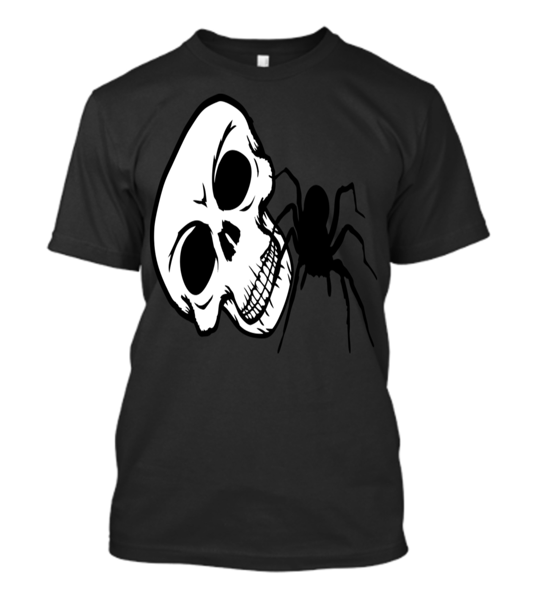 Skull Spider Cool Skeleton Death Evil Small T-Shirt