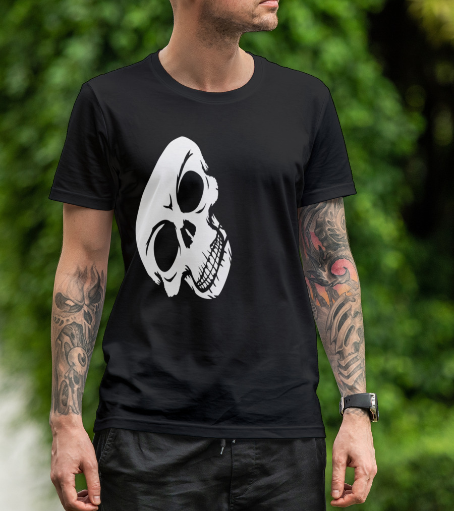 Skull Spider Cool Skeleton Death Evil Small T-Shirt