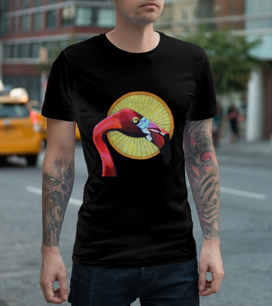 Flamingo Underground Radiant Halo Burst T-Shirt