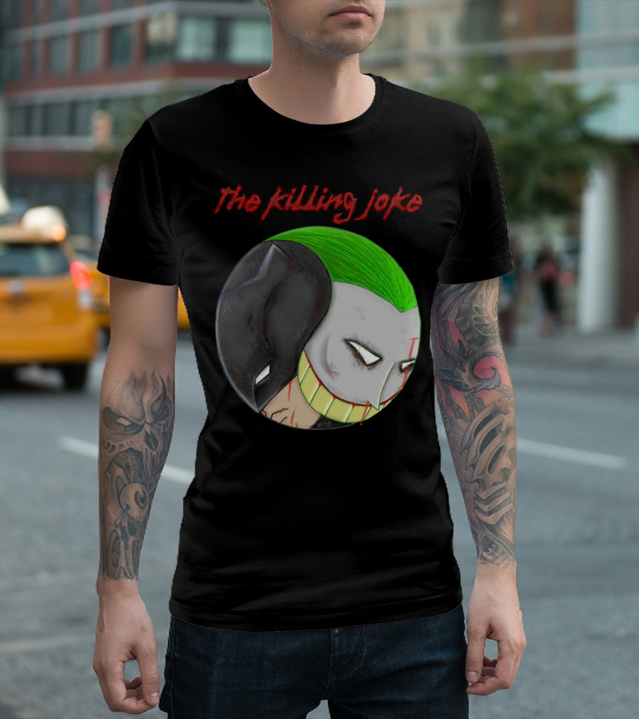 The Killing Joke Batman Joker Face-Off T-Shirt