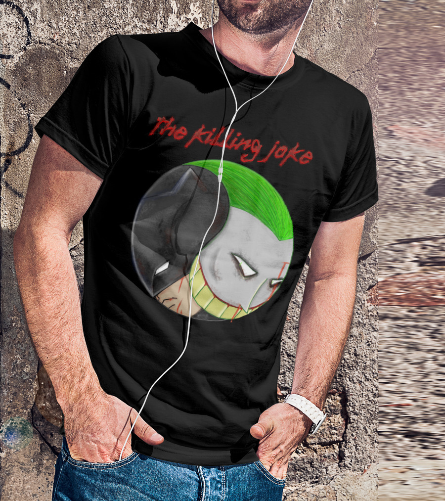 The Killing Joke Batman Joker Face-Off T-Shirt