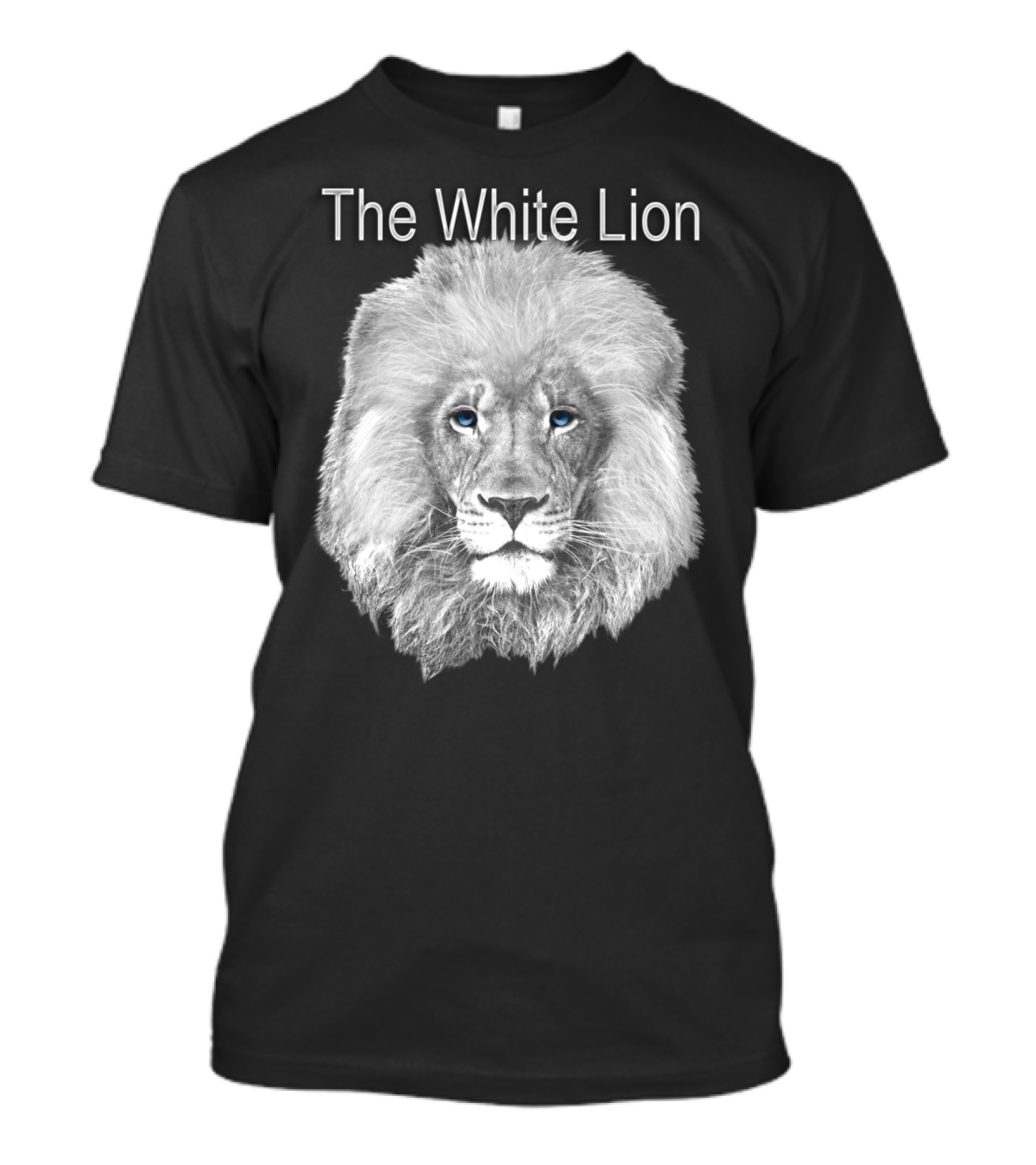 The White Lion Blue-Eyed T-Shirt