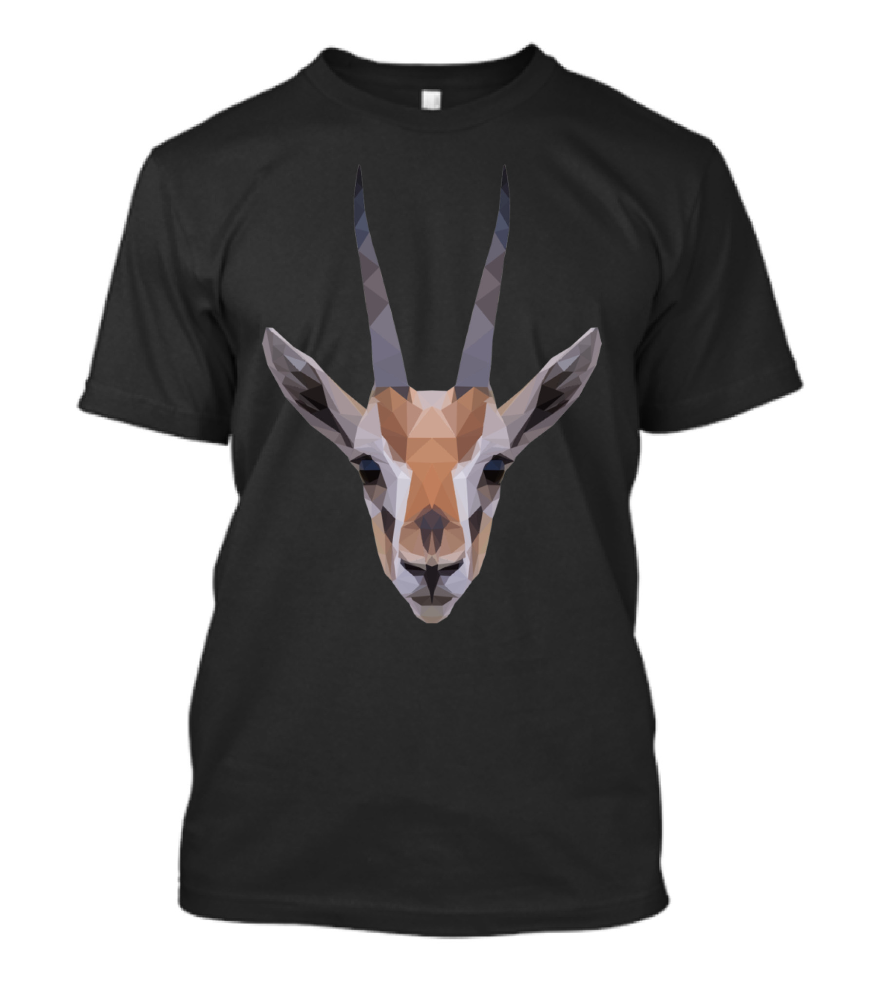 Geometric Polygonal Gazelle T-Shirt
