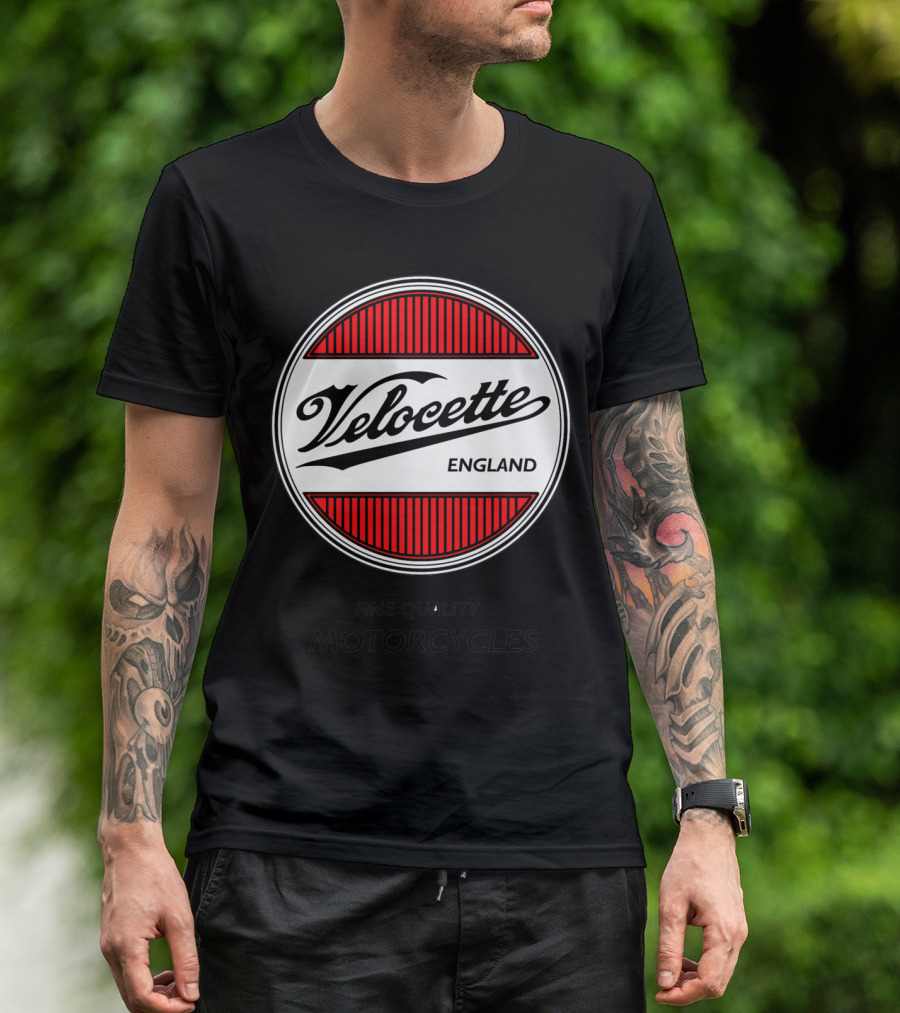 Velocette England Fine Quality Motorcycles T-Shirt