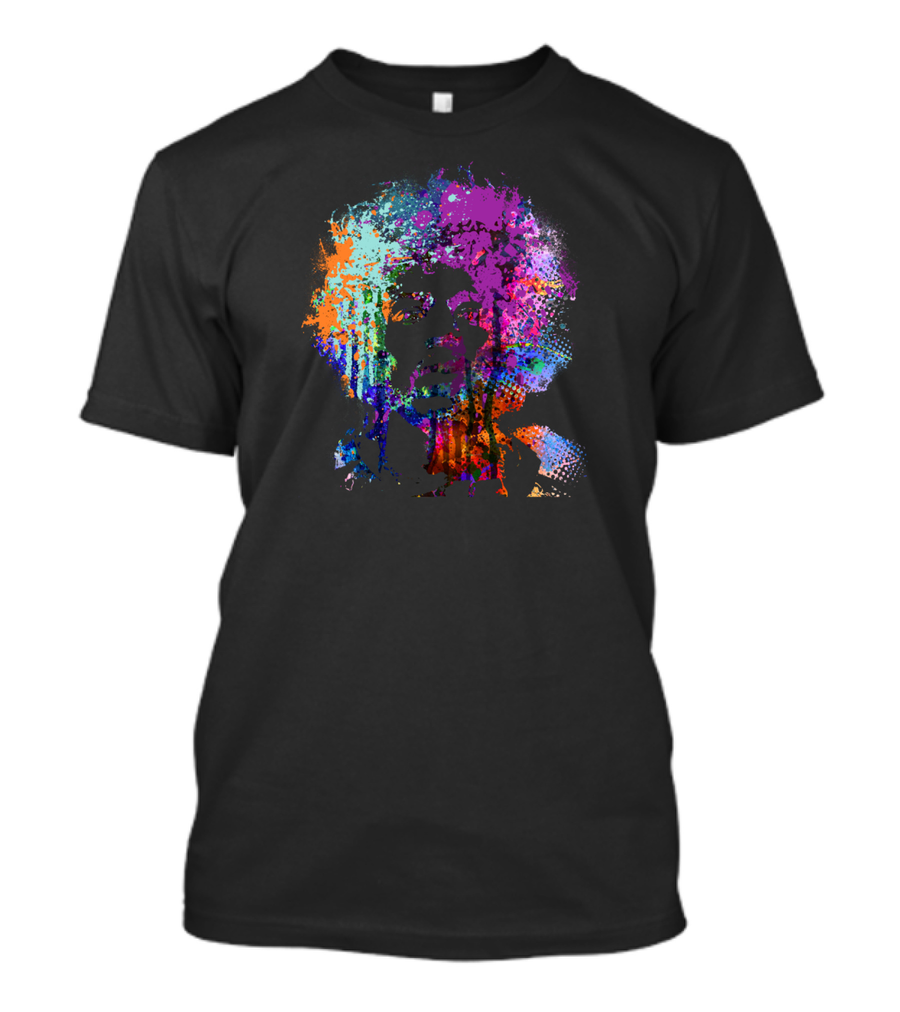 GUITAR GOD #1 Psychedelic Colorful T-Shirt