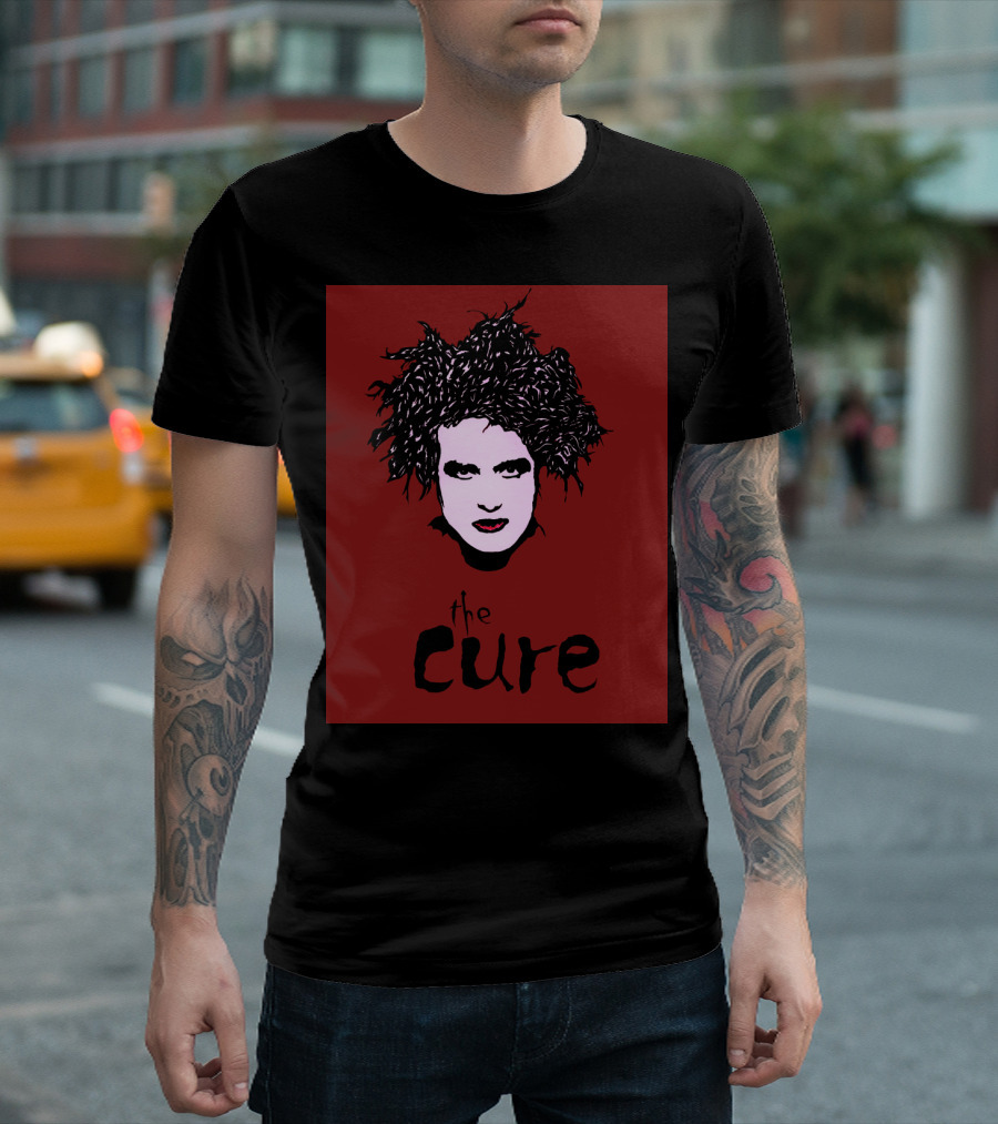 The Cure Robert Smith Portrait Art Can You See Me T-Shirt