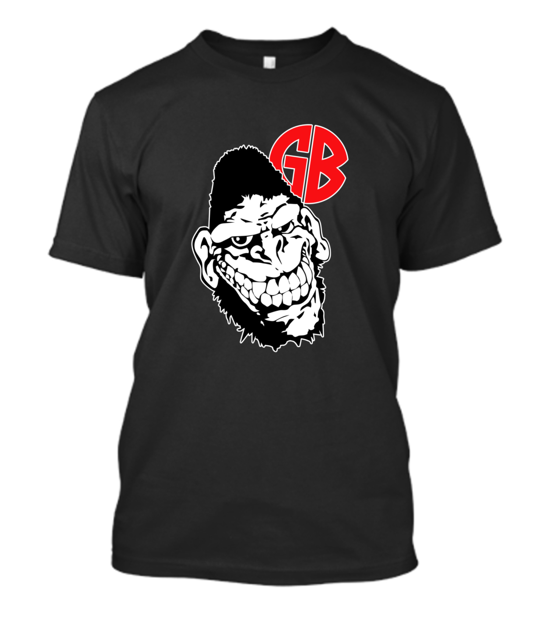 Gorilla Biscuits GB Logo Grinning Gorilla T-Shirt