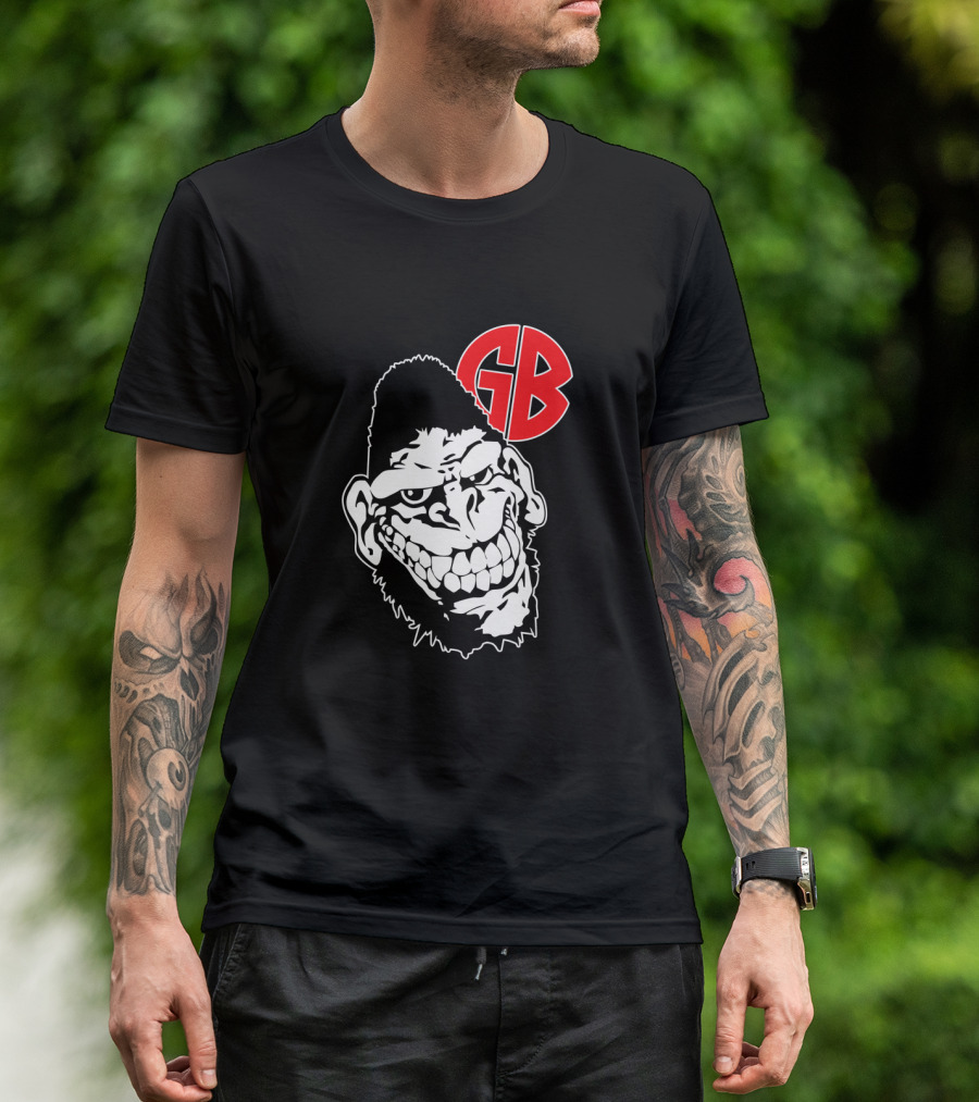 Gorilla Biscuits GB Logo Grinning Gorilla T-Shirt