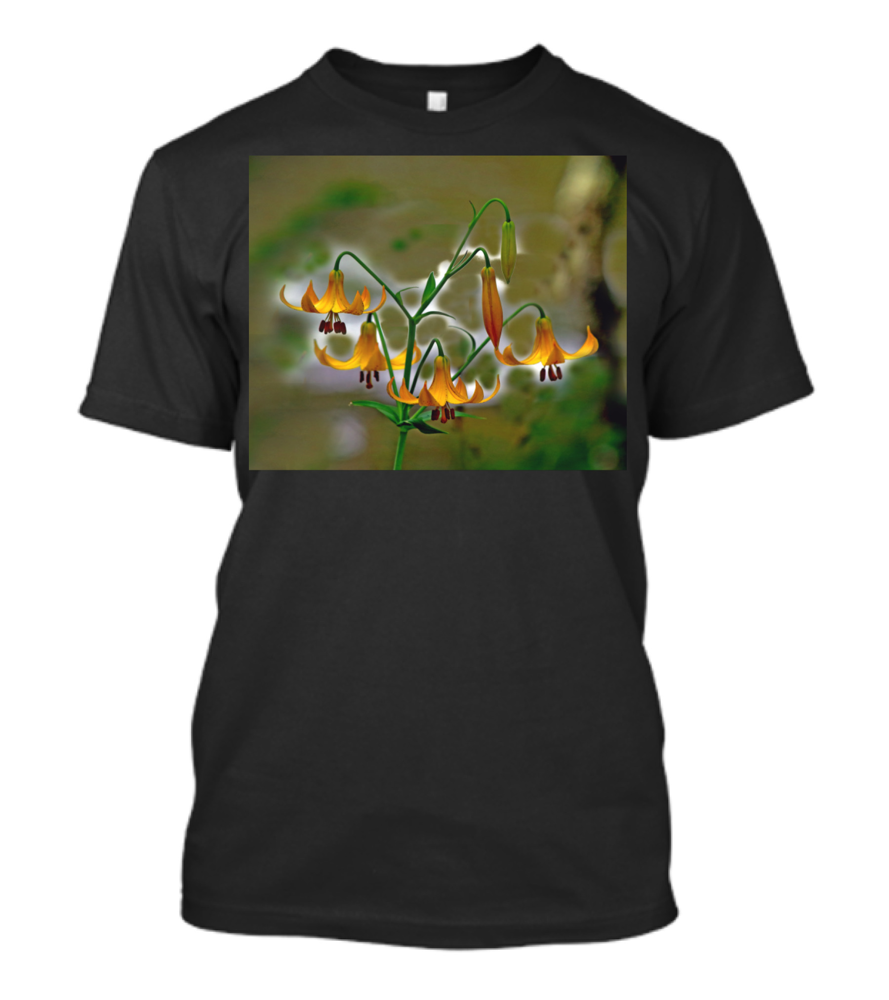 Lilium Canadense Wildflower Blossom Canada Lily T-Shirt