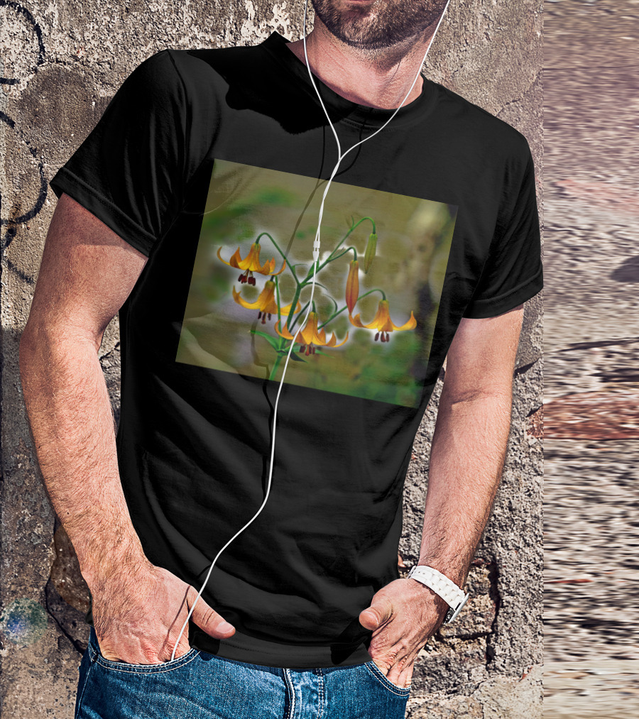 Lilium Canadense Wildflower Blossom Canada Lily T-Shirt