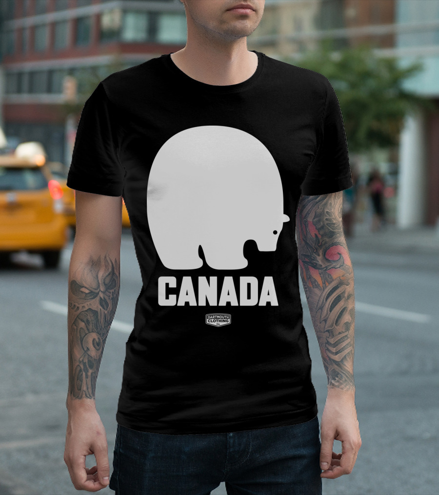 Canada Bear Dartmouth Clothing White T-Shirt