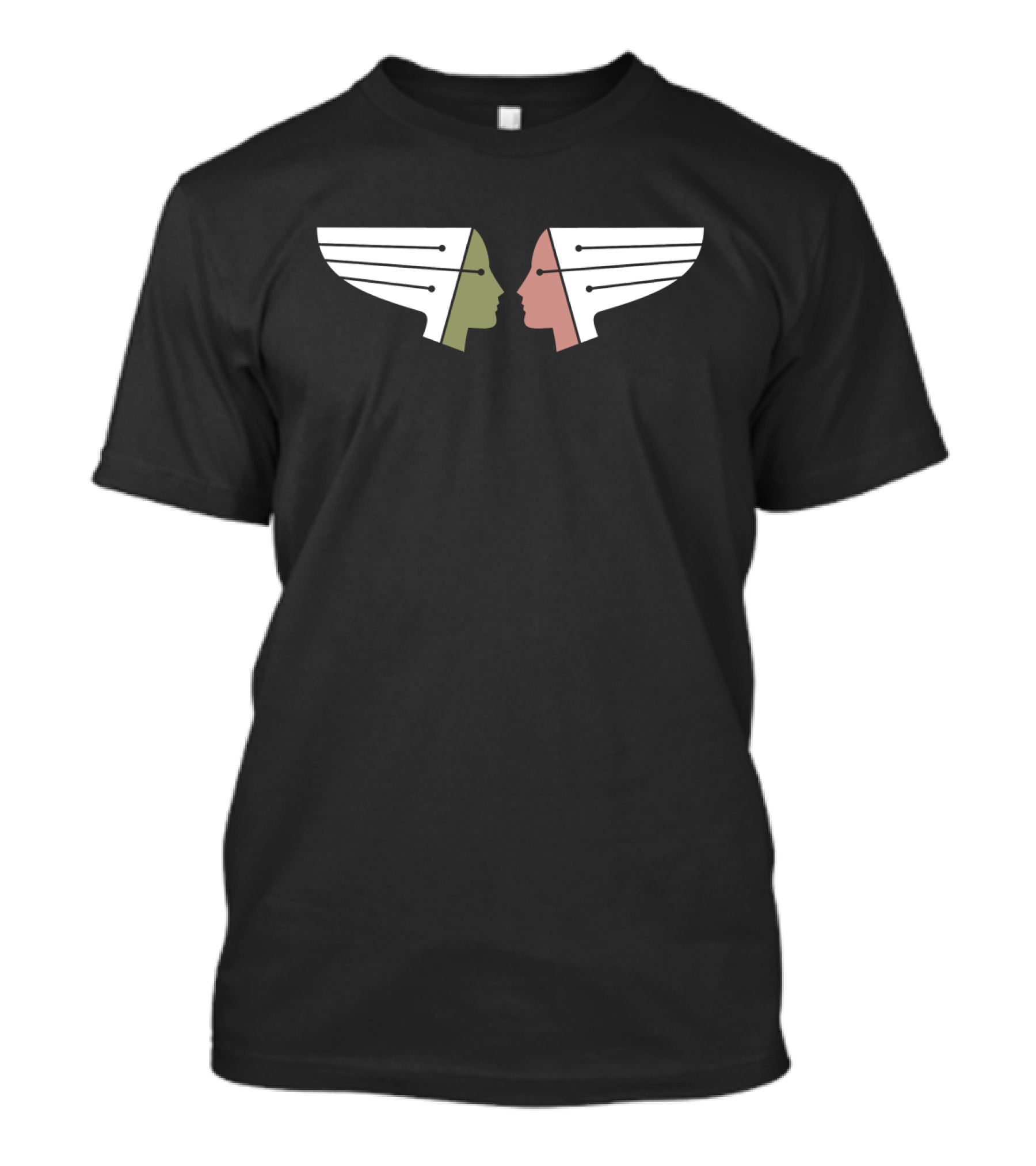 Lightwings Dual Profile Winged Helmets T-Shirt
