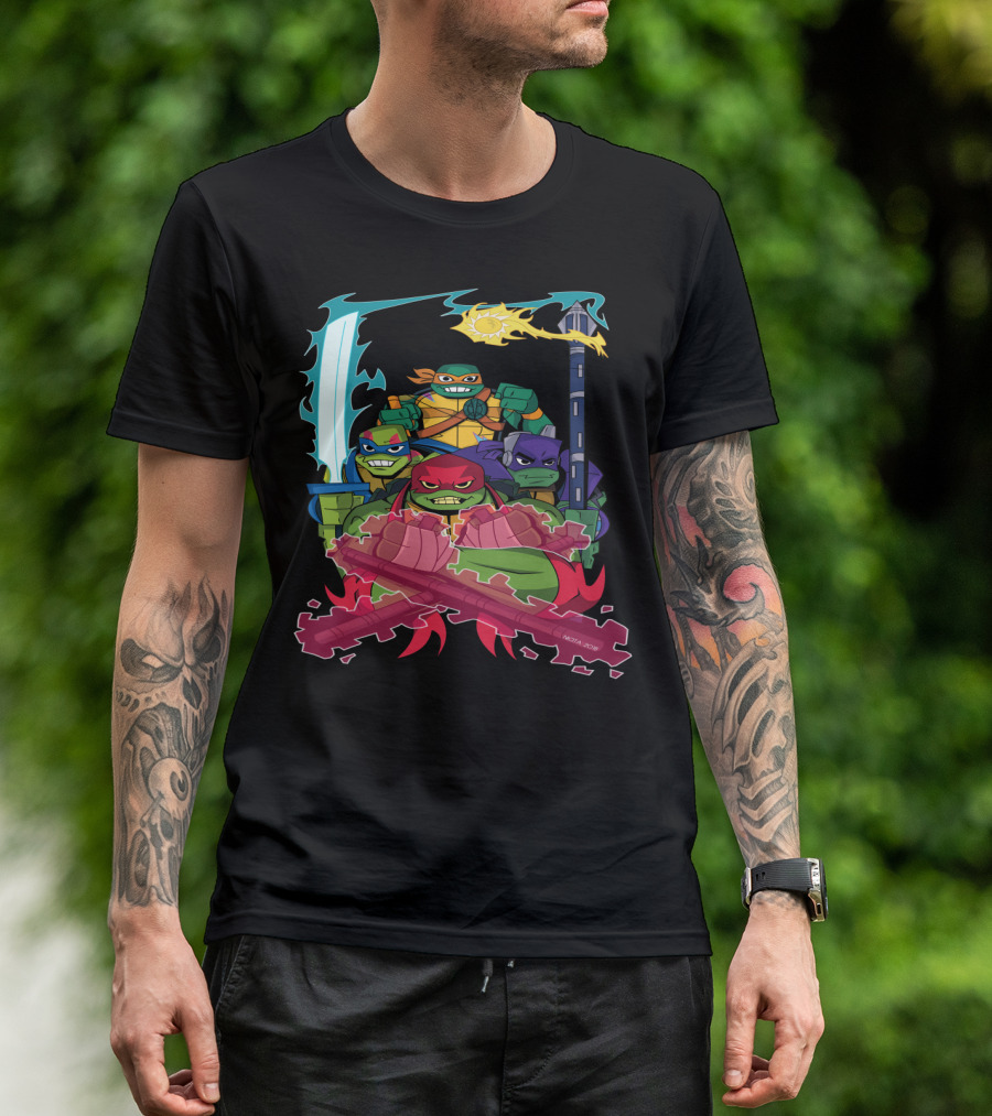 Rise Of The Ninja Turtles Team Adventure T-Shirt