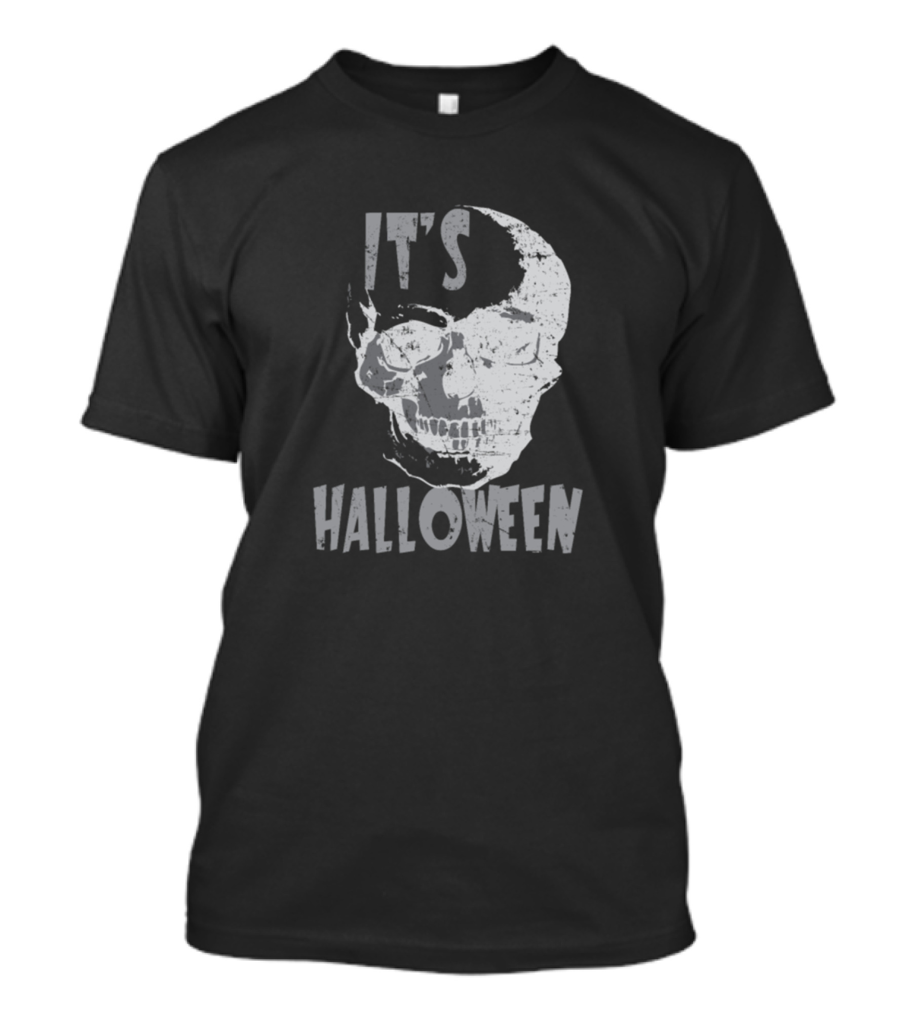 It's Halloween Skull Face Skeleton T-Shirt
