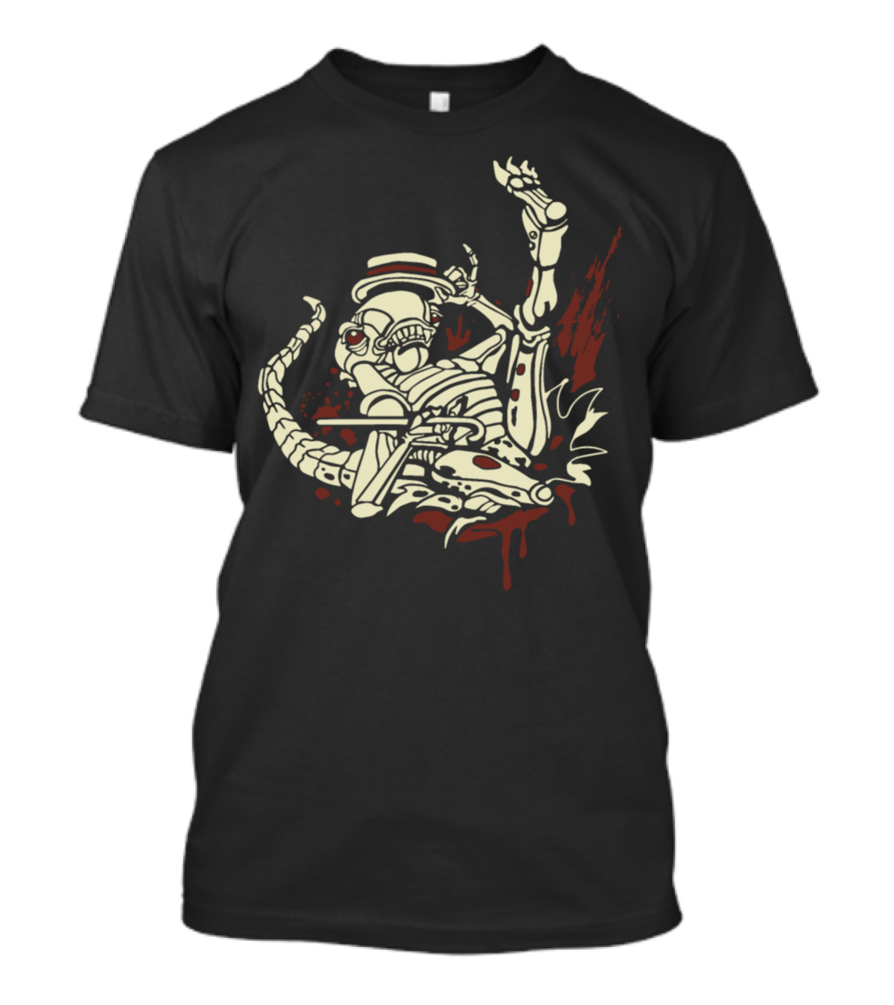 Chest Burstin Alien Dancer Scare With Rock Music Vibes T-Shirt