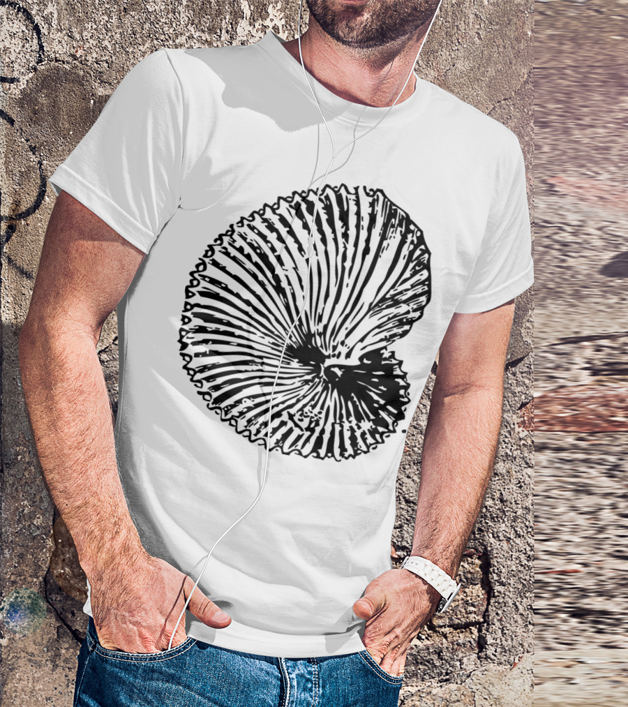 Argonaut Shell Black Nautilus T-Shirt