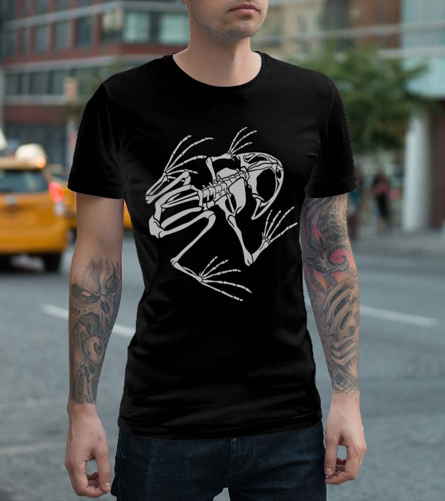 Frog Skeleton Anatomy T-Shirt