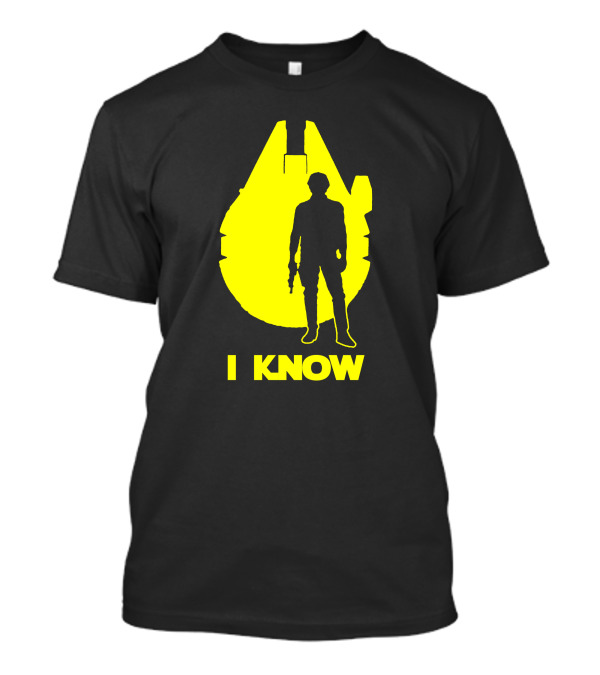 Starwar Couple I Know Millennium T-Shirt