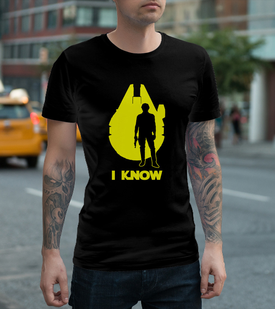 Starwar Couple I Know Millennium T-Shirt