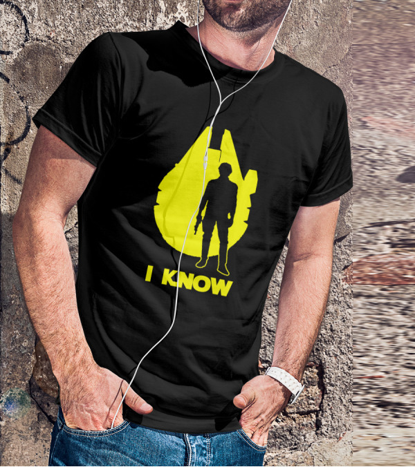 Starwar Couple I Know Millennium T-Shirt