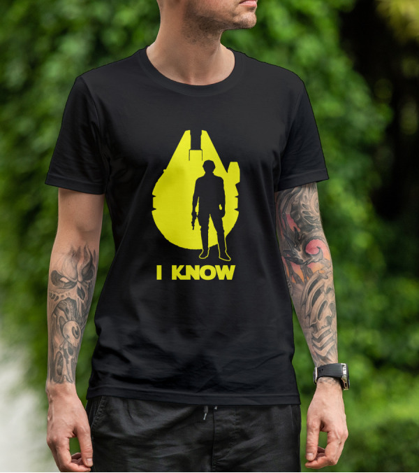 Starwar Couple I Know Millennium T-Shirt