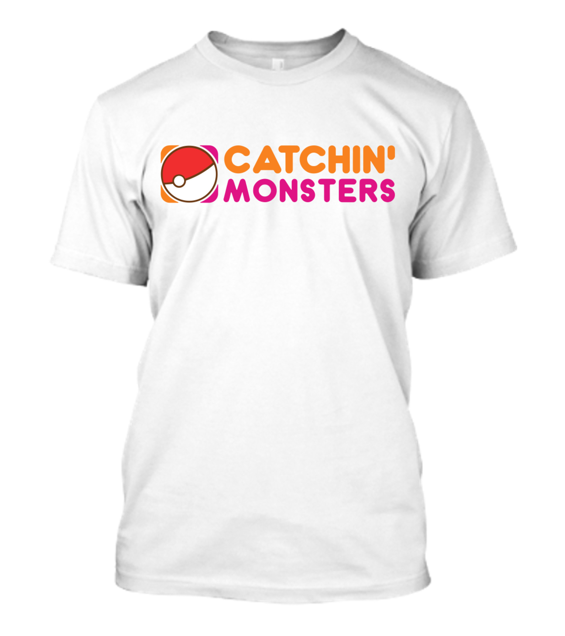 CATCHIN' MONSTERS Poké Ball T-Shirt