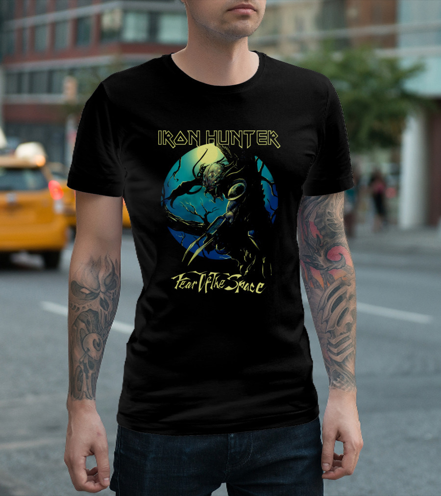IRON HUNTER FEAR THE SPACE T-Shirt