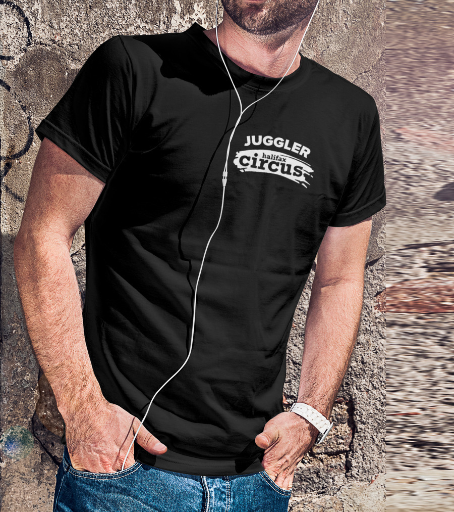 Juggler Halifax Circus Festival Performance Merchandise T-Shirt