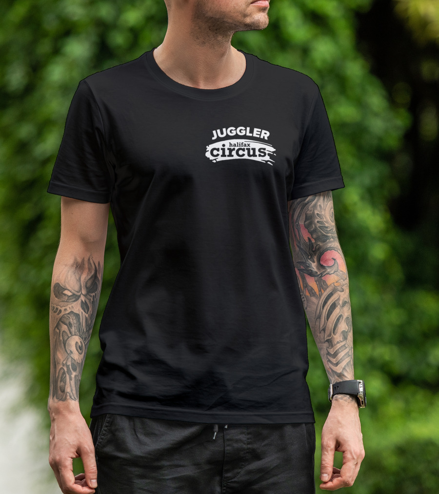 Juggler Halifax Circus Festival Performance Merchandise T-Shirt