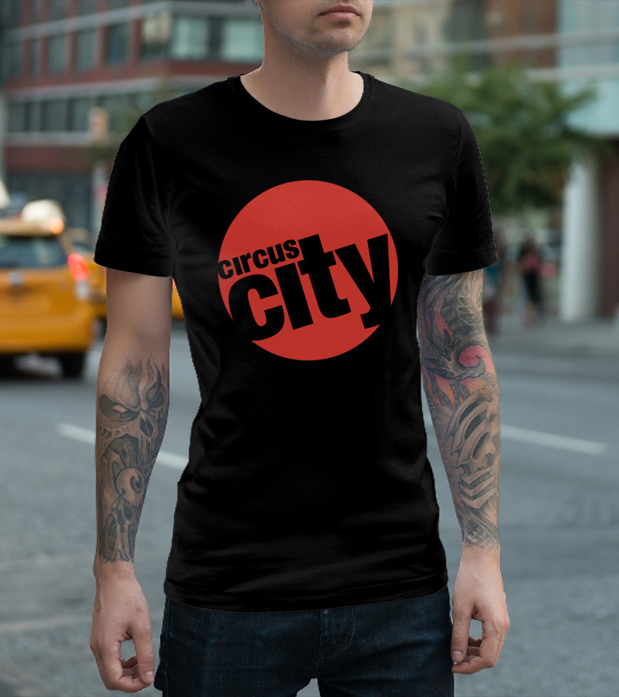 Circus City Bold Red Dot T-Shirt