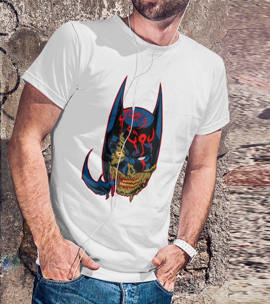 Jokes On You Zombat Face Mask T-Shirt
