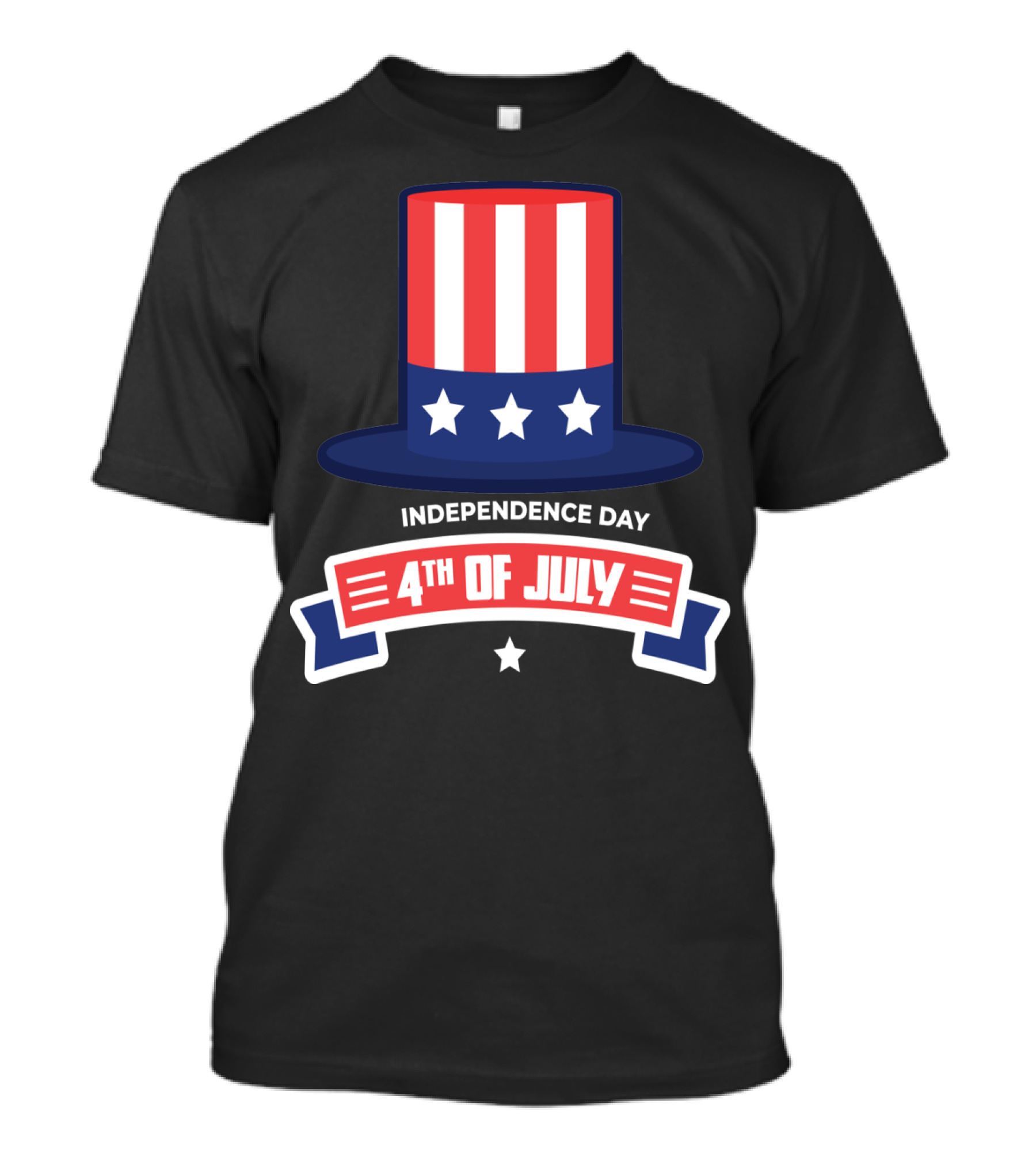 Independence Day 4TH Of July Patriotic Hat T-Shirt