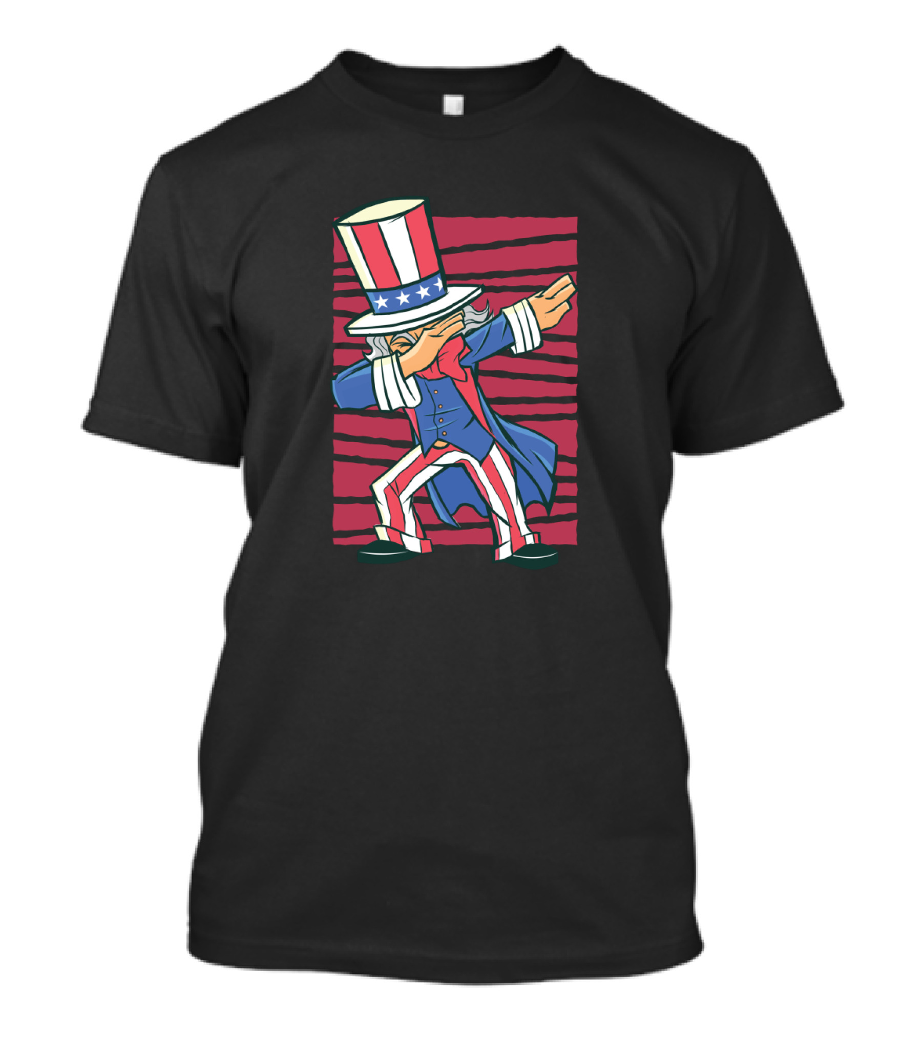 Dabbing Uncle Sam Patriotic 4th Of July T-Shirt