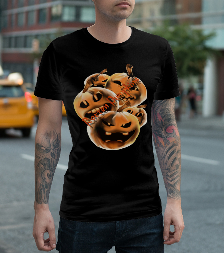 Rotten Pumpkins Evil Grinning Jack-O'-Lanterns T-Shirt