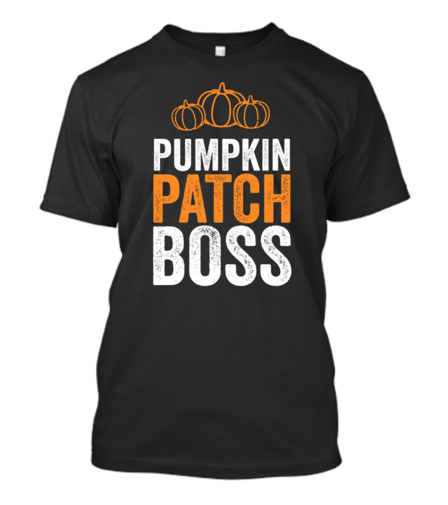 Pumpkin Patch Boss Halloween Church Volunteer Fall T-Shirt