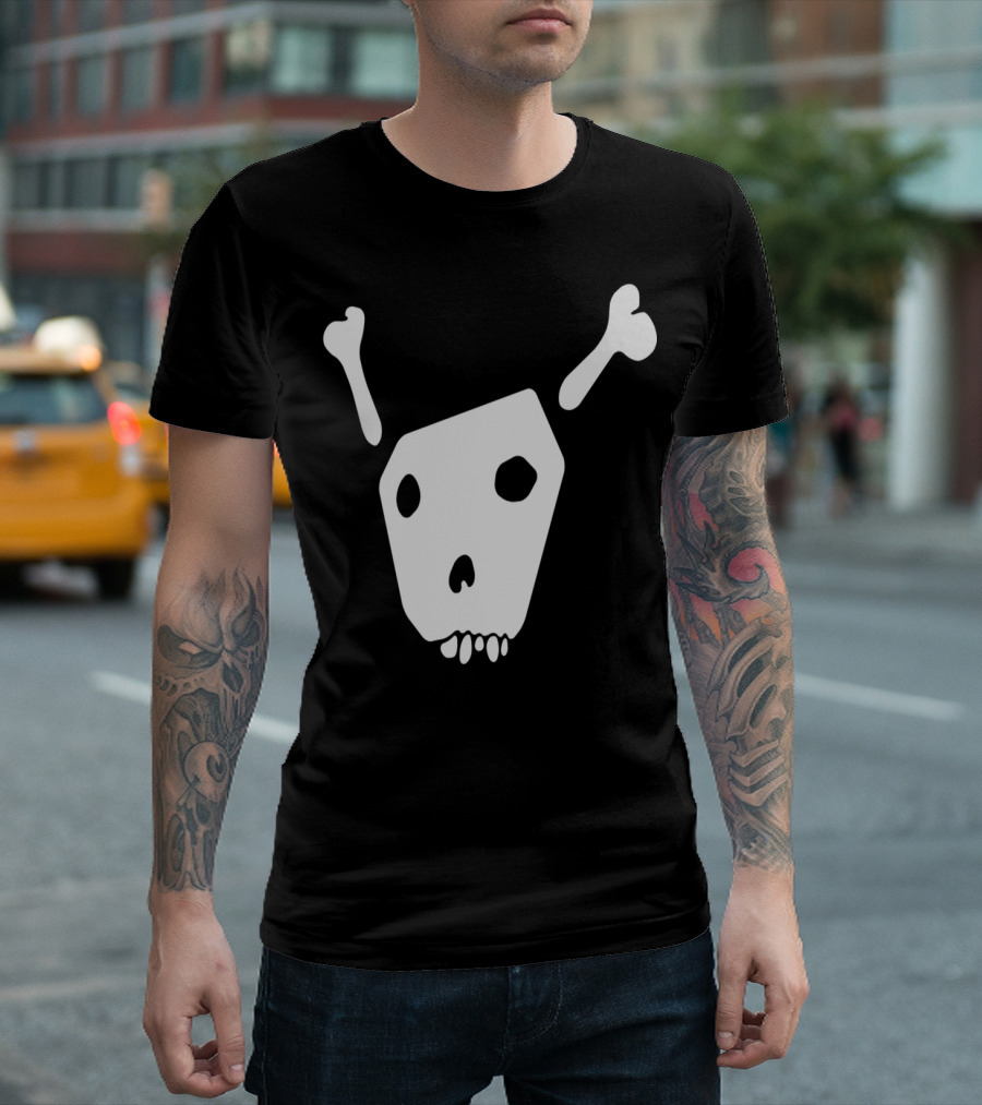 Bunny Skull The Skeletons Rising #17 Bone-Eared Skull T-Shirt
