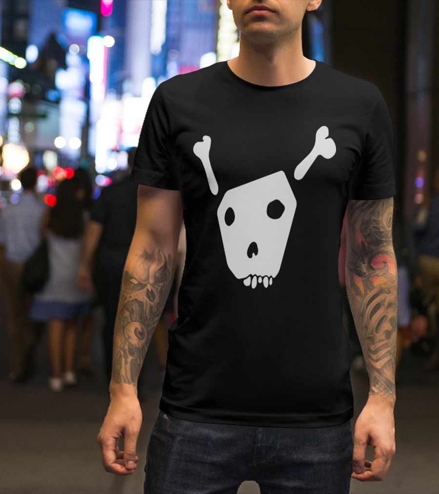 Bunny Skull The Skeletons Rising #17 Bone-Eared Skull T-Shirt