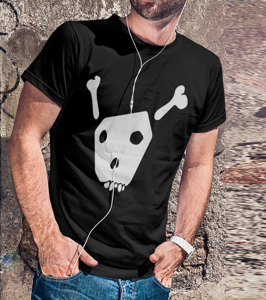 Bunny Skull The Skeletons Rising #17 Bone-Eared Skull T-Shirt