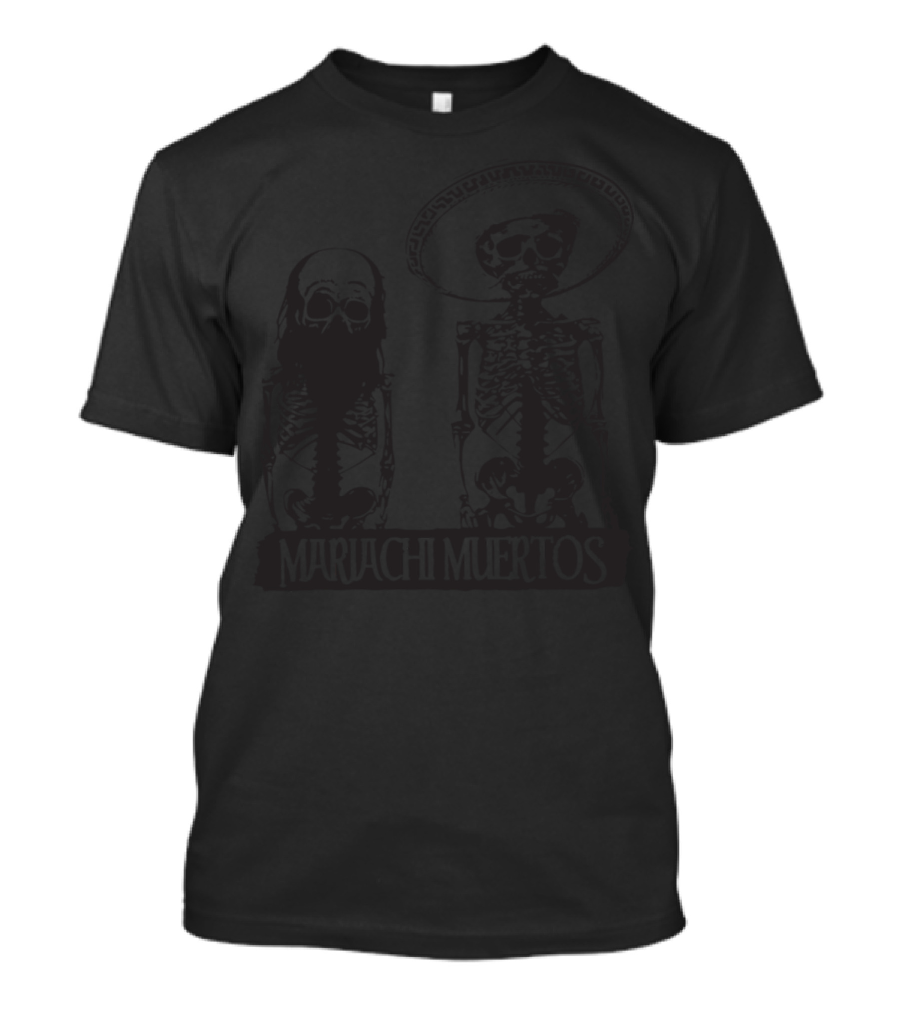 Mariachi Muertos Funny Skeleton Dead Mexic T-Shirt
