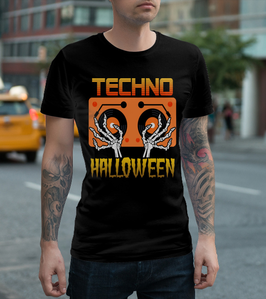 Techno Halloween T-Shirt